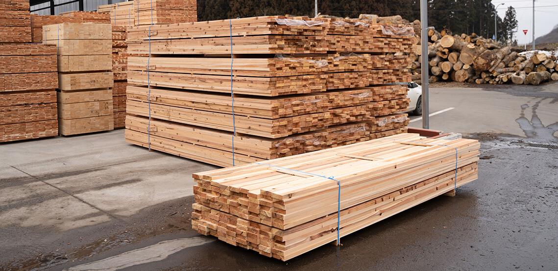 各種木材製材 | 十和田燐寸軸木株式会社